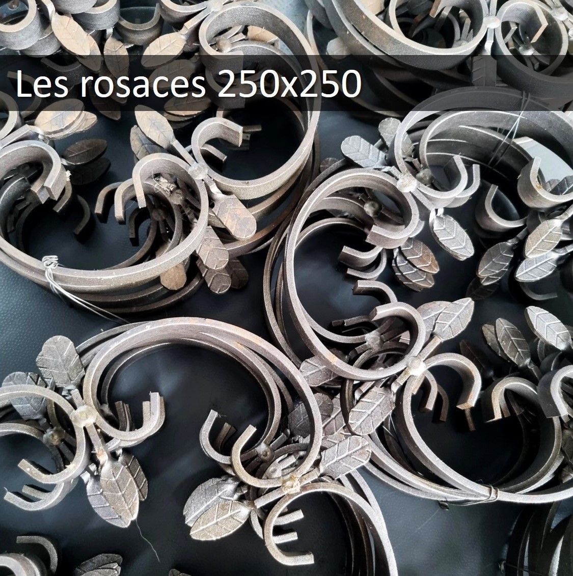 Fers forgés - rosaces
